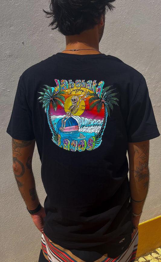 JAH SHAKA "Tattoo Skeleton" T shirt