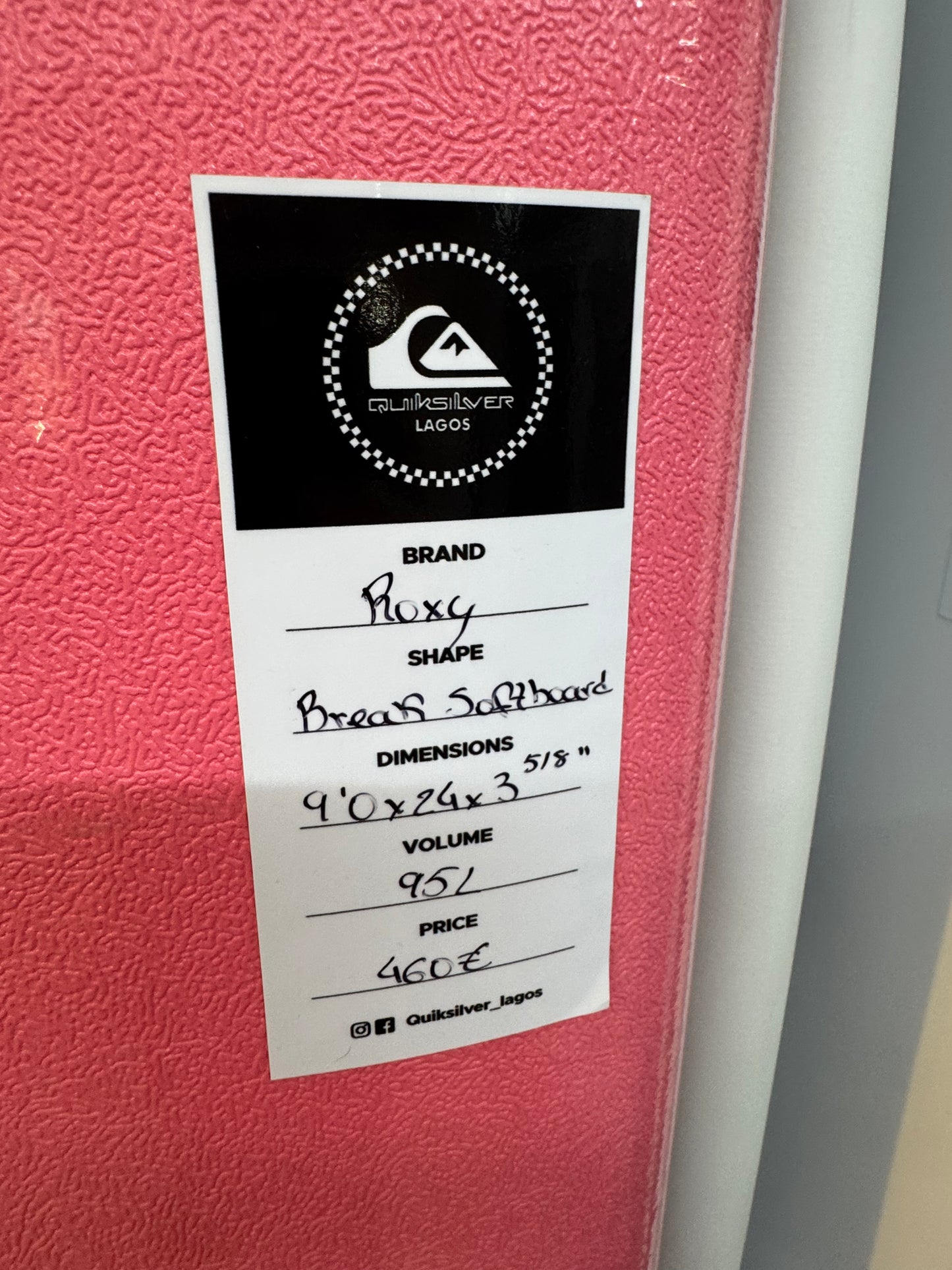 Roxy “The Break” Softboard 9’0
