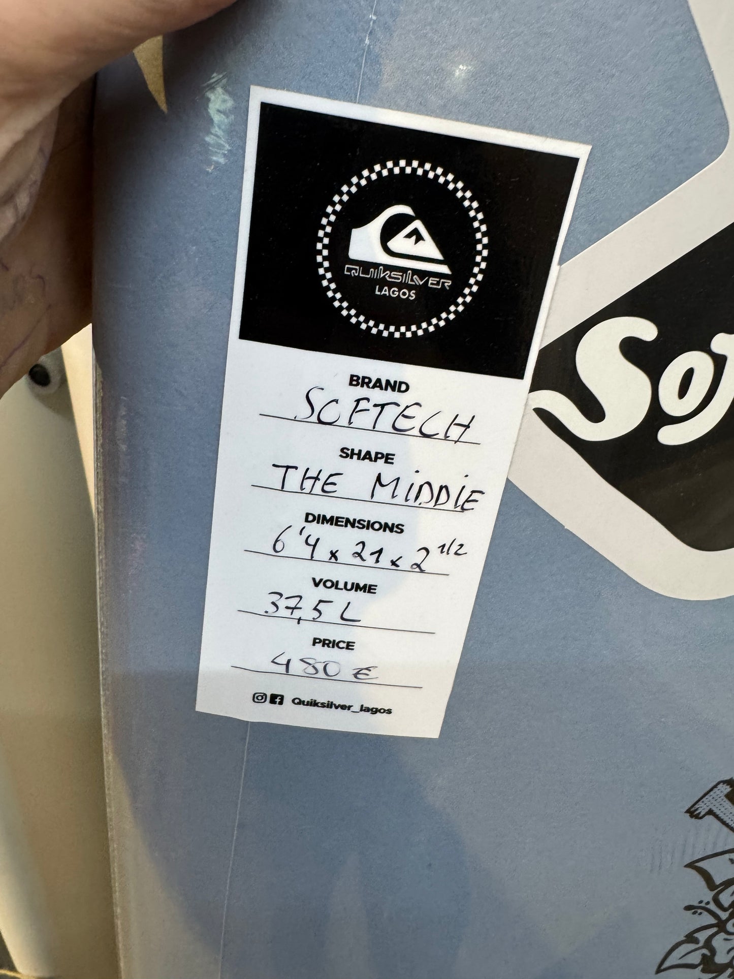 Soft Tech “The Middle” 6’4” Softboard