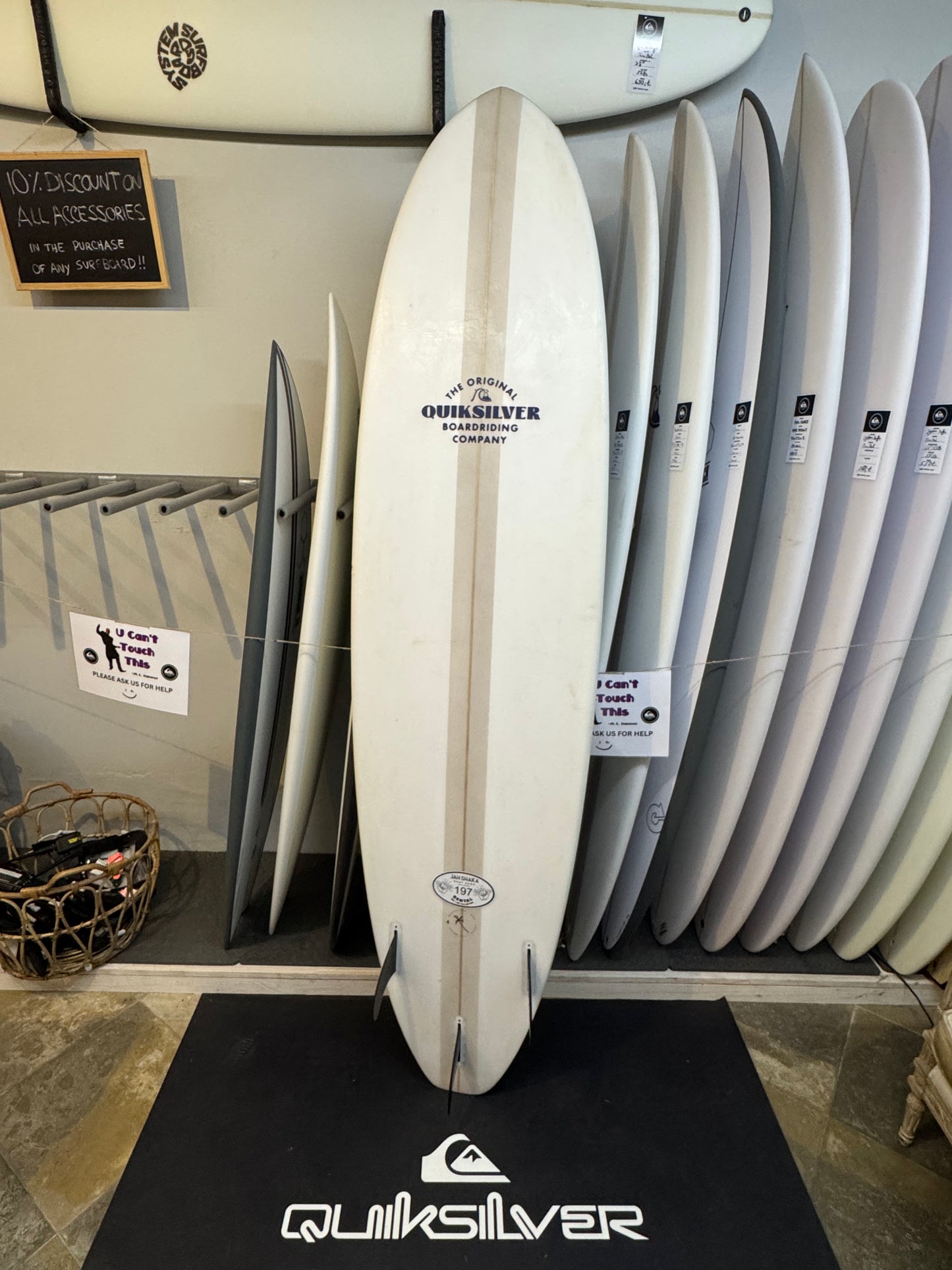 7'6 Quiksilver "The Break" Surfboard