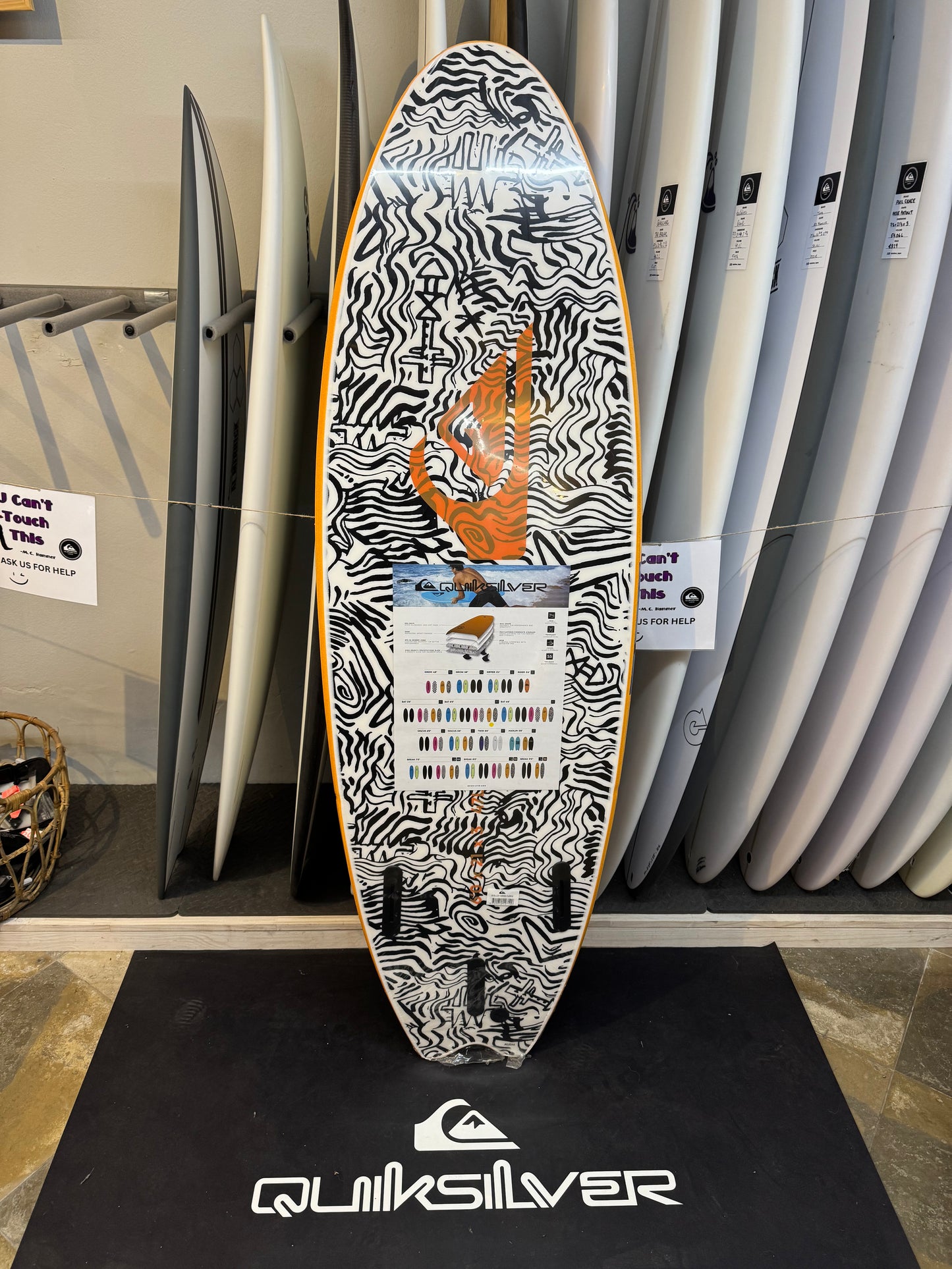 Quiksilver "The Bat" 6'0
